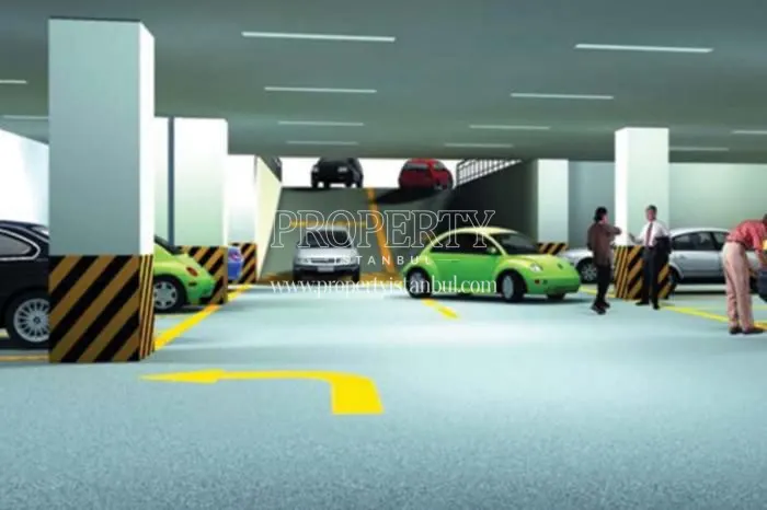 The garage in Dersaadet Konaklari