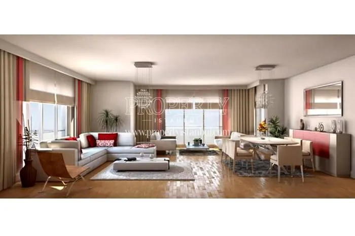 A spacious living room in Doga Panorama