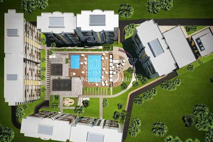 The layout plan of the Dore Life compound
