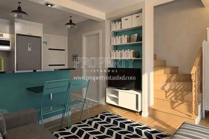 The duplex apartment in Double Flats
