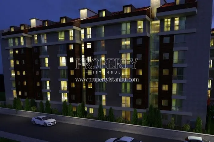 Dreamlife Konutlari Cekmekoy buildings at night
