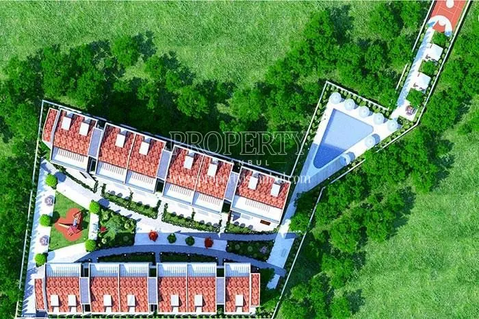 The panoramic view of Dreamlife Konutlari Cekmekoy