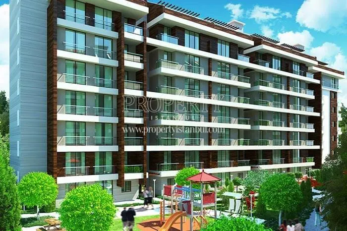 Kids’ playground in the Dreamlife Konutlari Cekmekoy compound