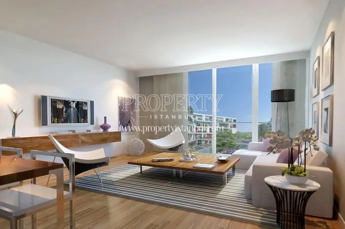 One of the living rooms in Dumankaya Adres Natura
