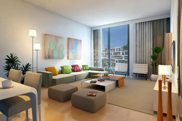 One of the living rooms in Dumankaya Adres Natura