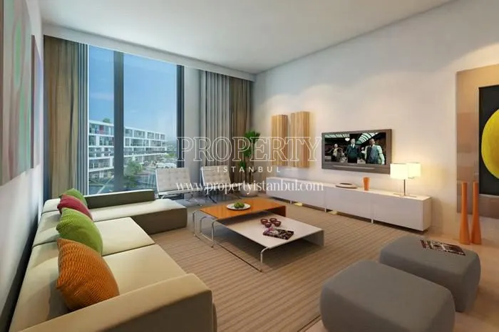 One of the living rooms in Dumankaya Adres Natura