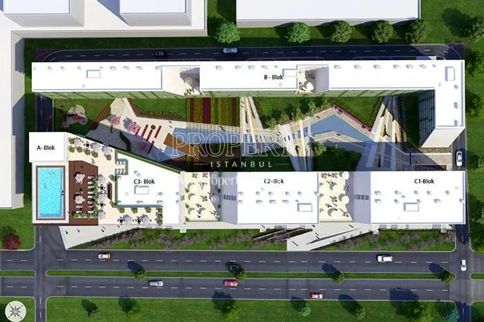 Dumankaya Flex Kurtkoy layout plan