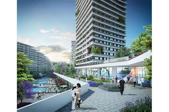 The shopping center in Dumankaya Flex Office Bahcesehir