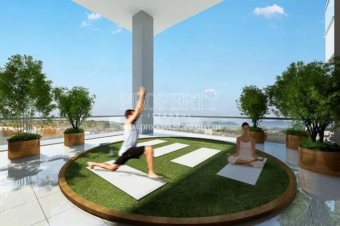 The terrace in Dumankaya Hi-Fit