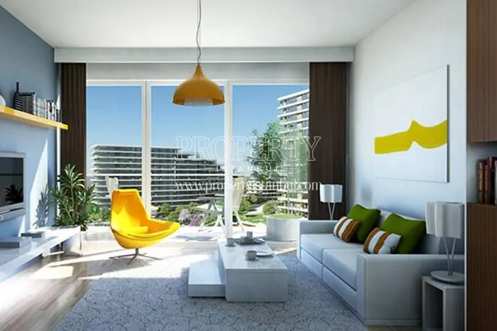 A living room in Dumankaya Hi-Fit
