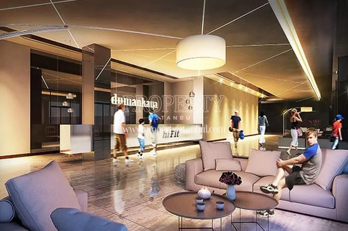 The lobby of Dumankaya Hi-Fit