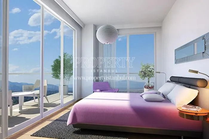 A bedroom in Dumankaya Hi-Fit
