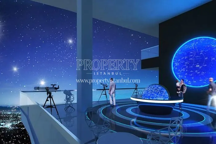 Astronomical studying area in Dumankaya Hi-Fit