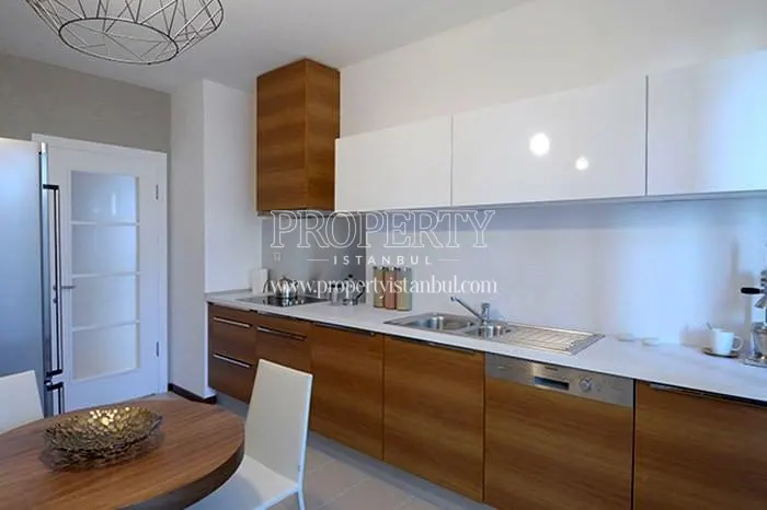 One of the kitchens in Dumankaya Konsept Halkali