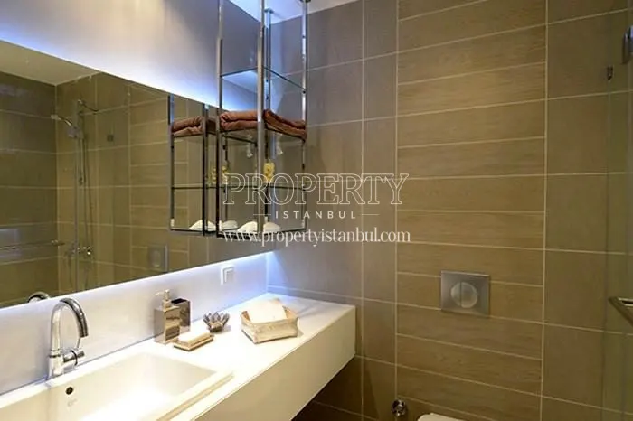 One of the bathrooms in Dumankaya Konsept Halkali