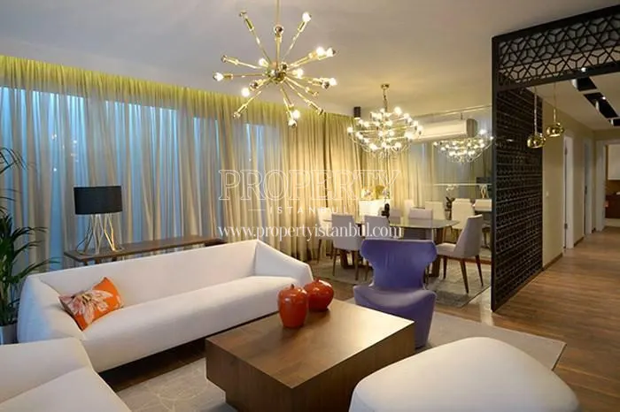 One of the living rooms in Dumankaya Konsept Halkali