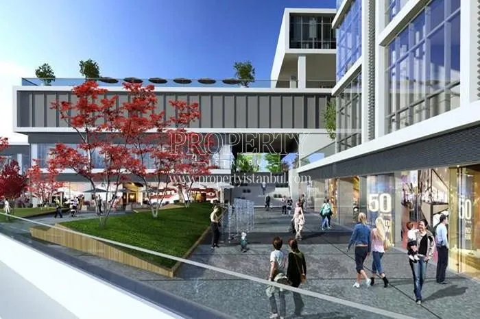 The shopping center in Dumankaya Miks