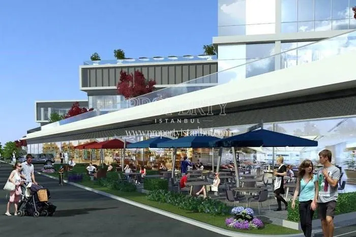 The shopping center in Dumankaya Miks