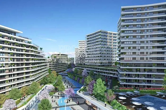 Inside of the Dumankaya Modern Collection compound