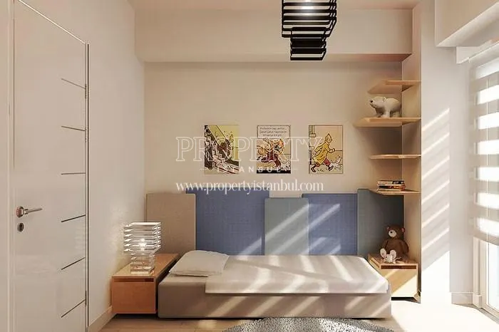 One of the bedrooms in Dumankaya Modern Collection
