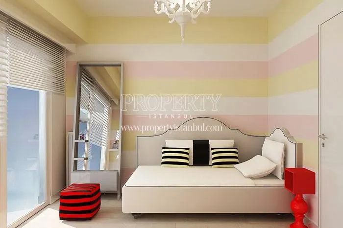 One of the bedrooms in Dumankaya Modern Collection