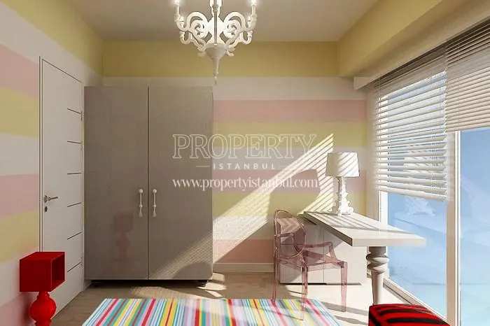 One of the bedrooms in Dumankaya Modern Collection
