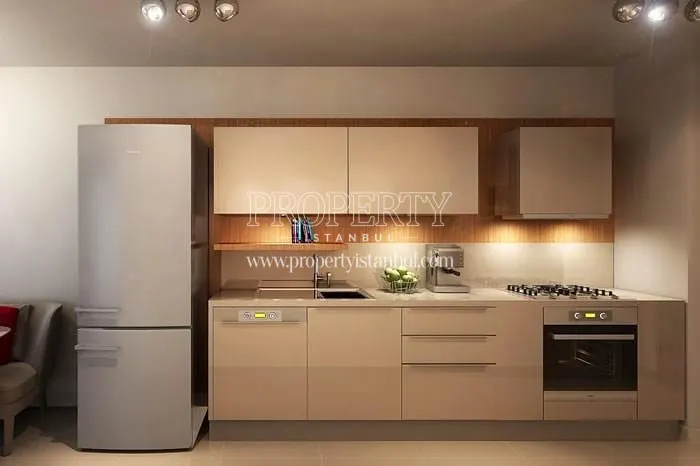 One of the kitchens in Dumankaya Modern Collection