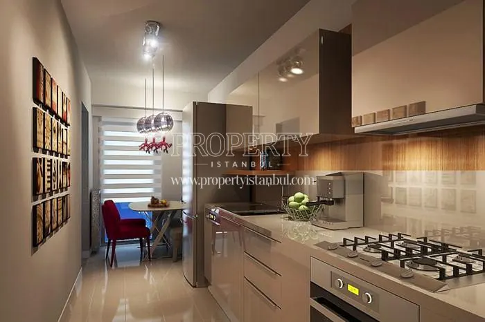 One of the kitchens in Dumankaya Modern Collection