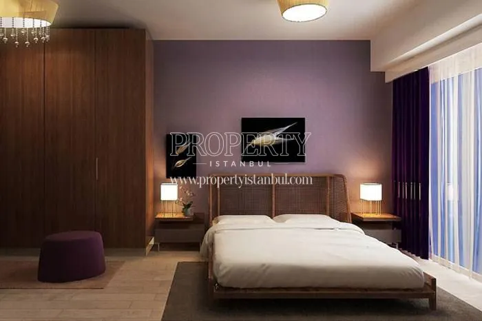 One of the bedrooms in Dumankaya Modern Collection