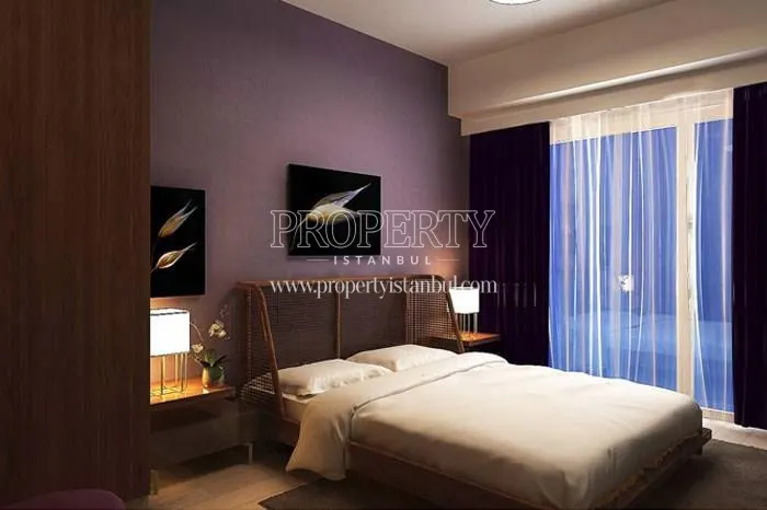 One of the bedrooms in Dumankaya Modern Collection