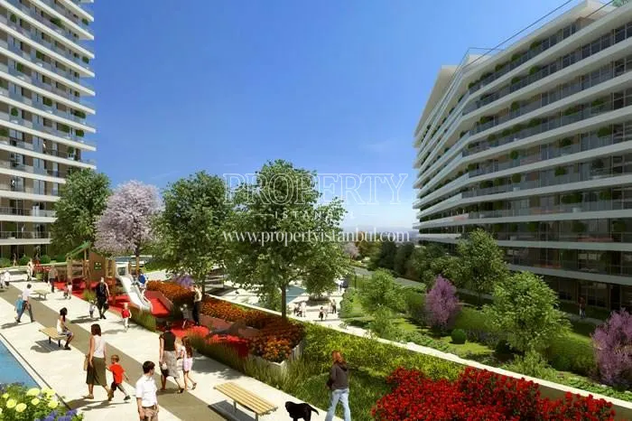 The landscape areas in Dumankaya Modern Collection