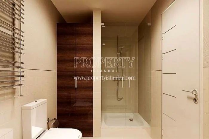 A bathroom in Dumankaya Modern Vadi