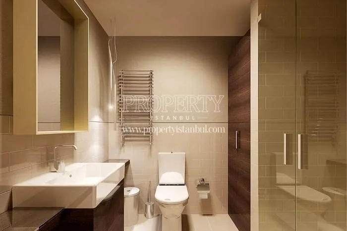 A bathroom in Dumankaya Modern Vadi