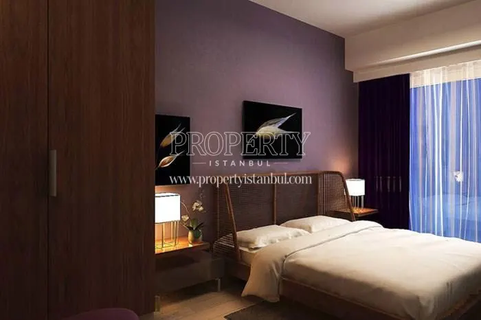 A bedroom in Dumankaya Modern Vadi