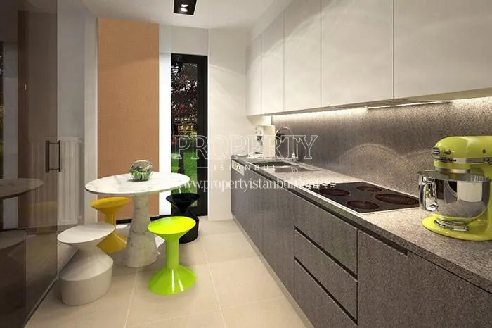 One of the kitchens in the Dumankaya Mozaik compound