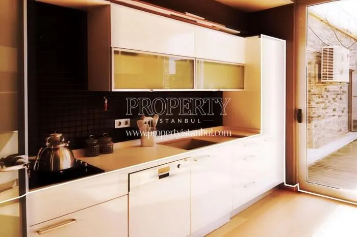 A kitchen in Dumankaya Villa Gizli Bahce