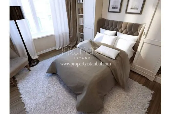 One of the master bedrooms in EMS 111 Residence