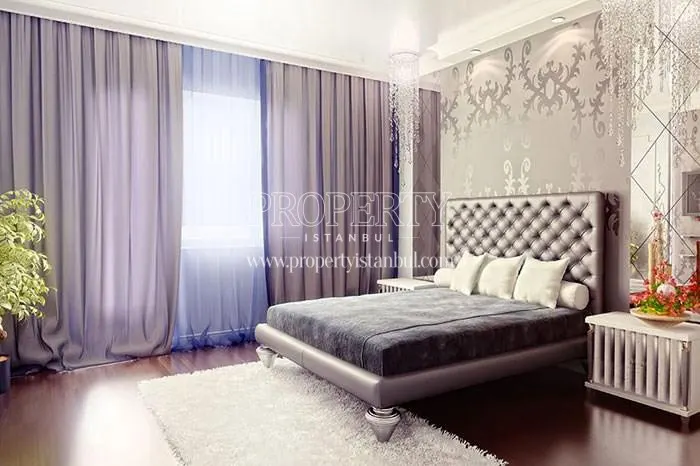 One of the master bedrooms in EMS 211 Park