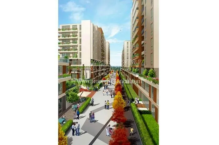 The landscape areas in Evvel Istanbul