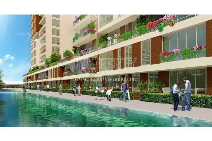 Artificial lake in Evvel Istanbul