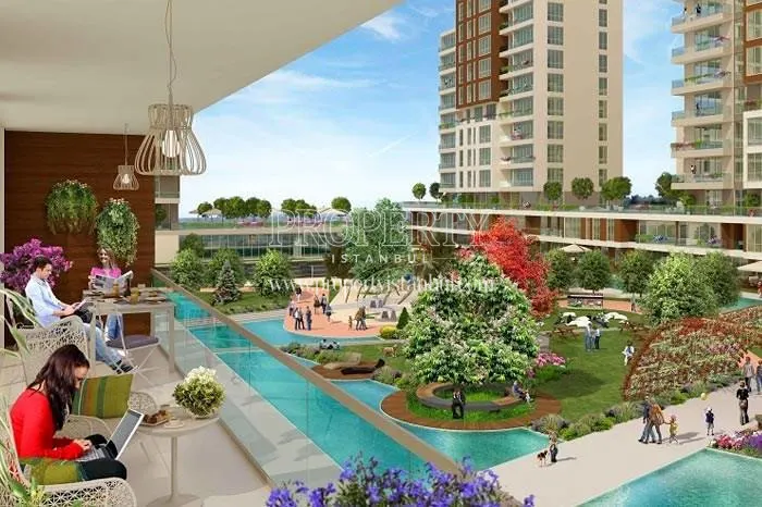The landscape areas in Evvel Istanbul