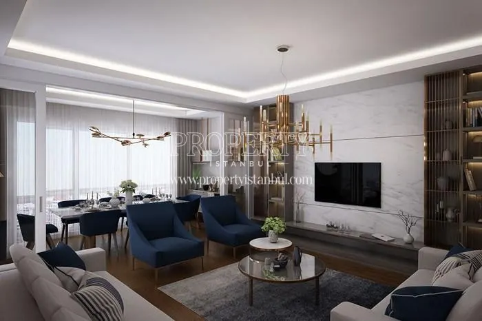 One of the living rooms in Ebruli Ispartakule