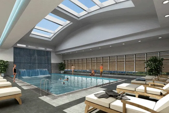Indoor swimming pool in Eclipse Maslak
