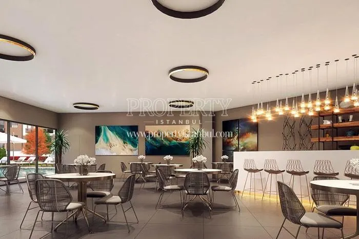 The cafe in the Edonia Garden compound