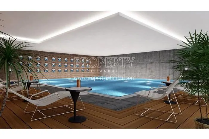 Indoor swimming pool in Eflinpark