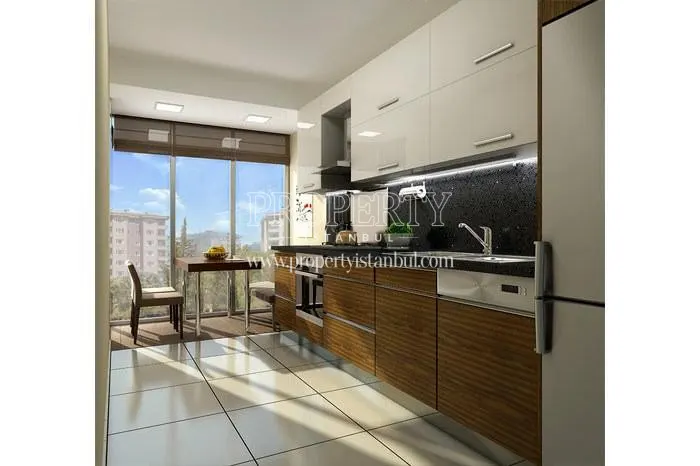 One of the kitchens in Egal Istanbul