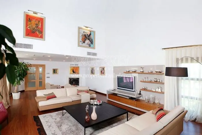 One of the living rooms in Ekin Konaklari