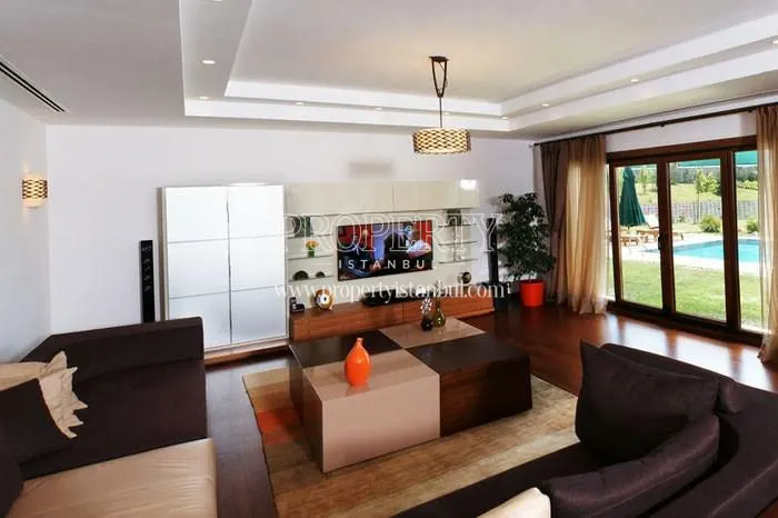One of the living rooms in Ekin Konaklari