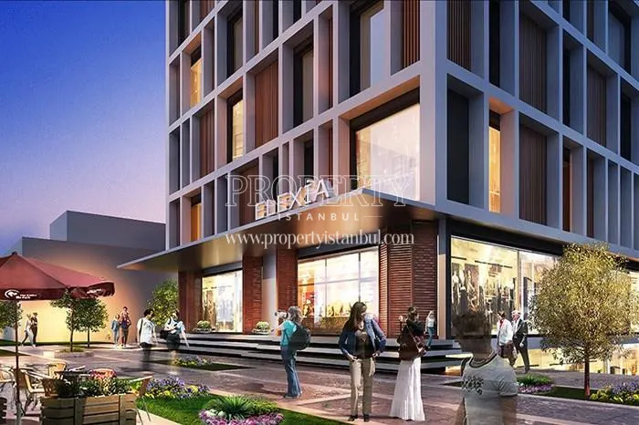 Shops in the Elexia Levent building