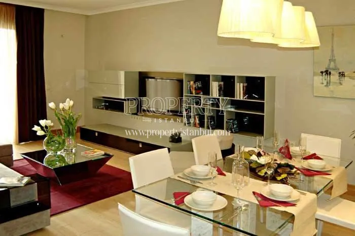 One of the living rooms in Elite City
